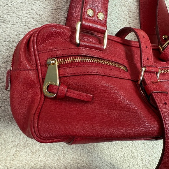 Authentic Mulberry Mabel Bag, red leather - Picture 6 of 13